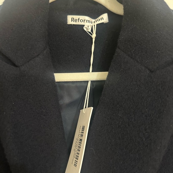 NWT Reformation Paley Double Breasted Coat Size Small - Picture 4 of 6